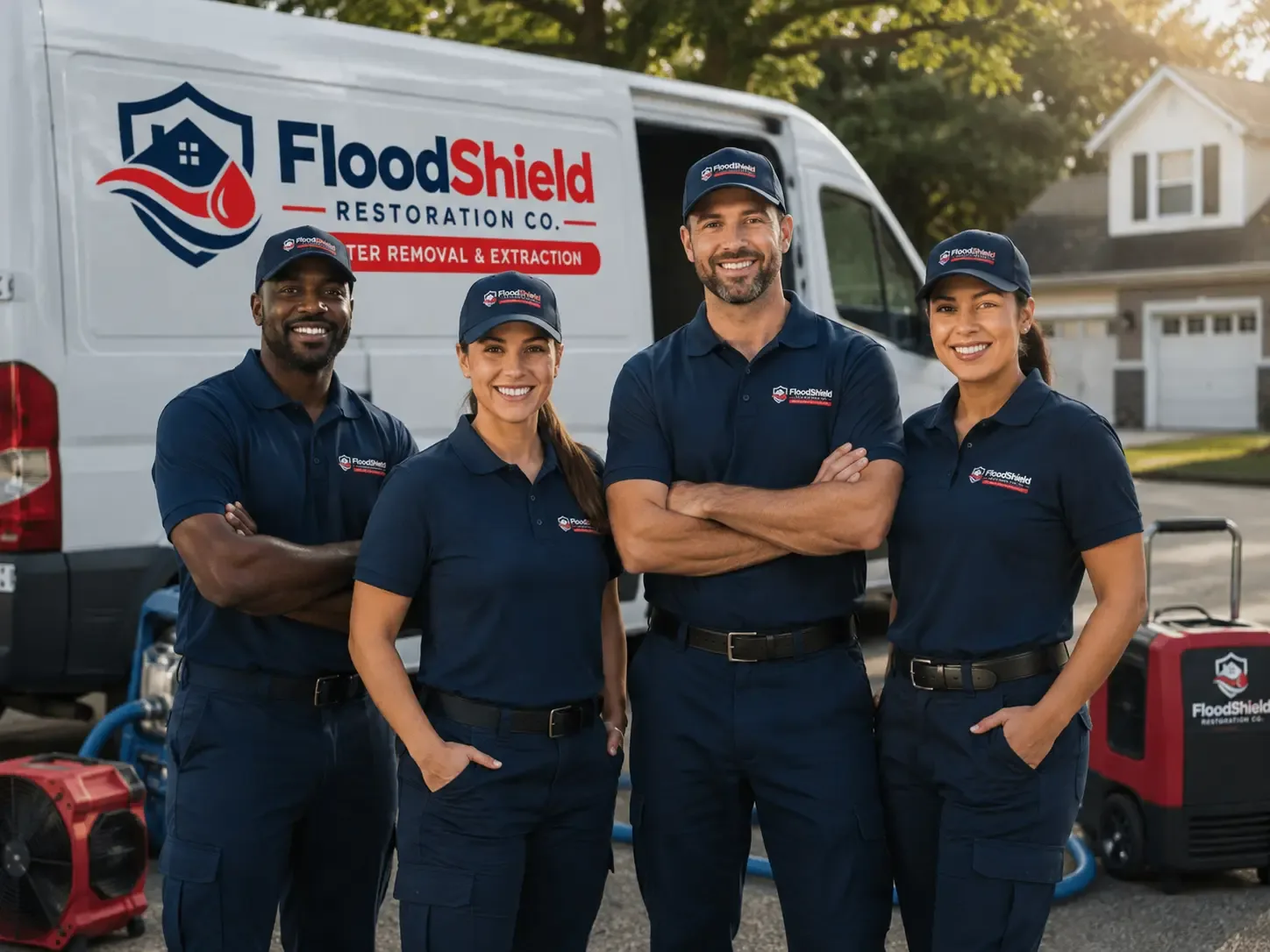 Flood Damage Restoration company in Hanover, WV